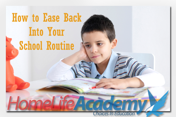 How To Ease Back Into Your School Routine