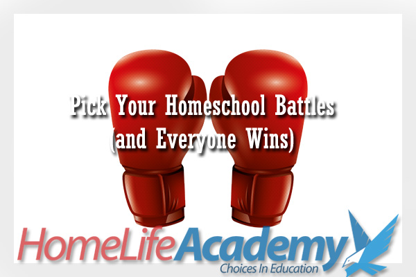 pick your homeschoo battles